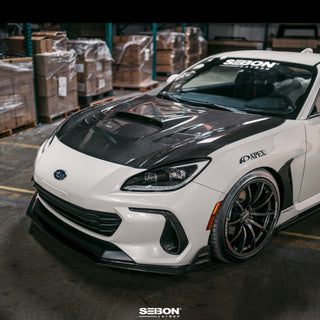 Seibon MB Carbon Fiber Front Lip: Subaru BRZ 2022 - 2026