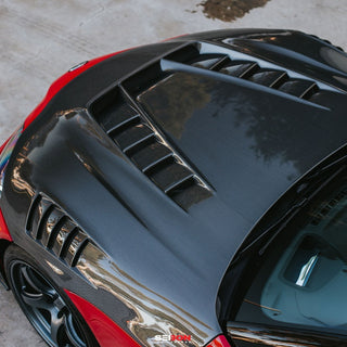 Seibon TV Carbon Fiber Hood (Double-Sided): Toyota GR Supra 2020 - 2026