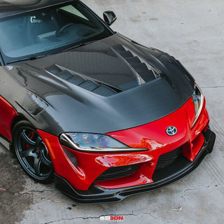 Seibon TV Carbon Fiber Hood (Double-Sided): Toyota GR Supra 2020 - 2026