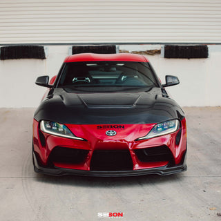 Seibon VS Carbon Fiber Hood (Double-Sided): Toyota GR Supra 2020 - 2026