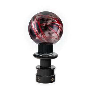 Billetworkz Automatic Shifter Black Smoke Red Splash for Toyota GR Corolla Hatch Sedan 2019+