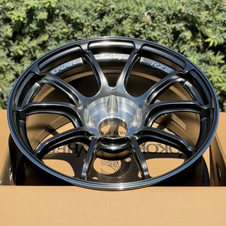 Advan RZII / Hyper Platinum Black & Diamond Cut | 18x9.5 | 5x114.3 | +25mm Offset