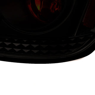 Spec D Euro Tail Lights (Dark Black): Scion tC 2005 - 2010