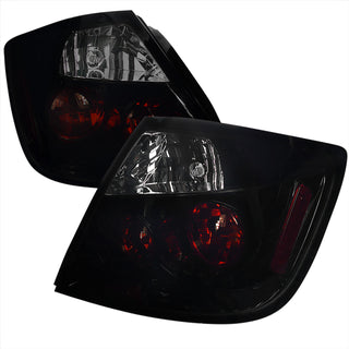 Spec D Euro Tail Lights (Dark Black): Scion tC 2005 - 2010