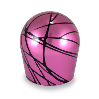 Billetworkz Shift Knob Pink w/ Black Splash Toyota GR Corolla / Corolla Hatch