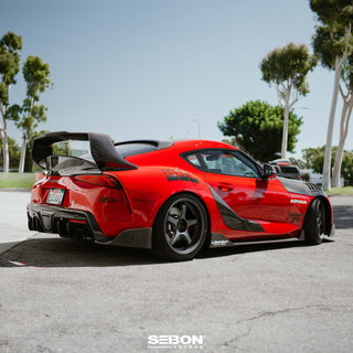 Seibon TD Carbon Fiber Rear Spoiler: Toyota GR Supra 2020 - 2026