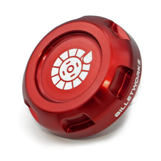 Billetworkz Clutch Fluid Reservoir Cap - Subaru WRX/STI (2002-2014), Legacy GT (2005-2009), BRZ/FRS/GT86 (2013-2021, 2022+)