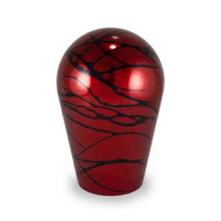 Billetworkz Automatic Shifter Red Black Splash for Toyota GR Corolla Hatch Sedan 2019+