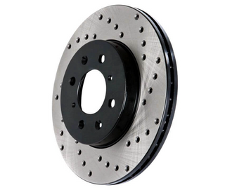 Stoptech Drilled Front Brake Rotors: Scion FR-S 2013-2016; Subaru BRZ 2013-2018