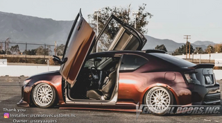 Vertical Doors: Scion tC 2011 - 2016 (tC2)