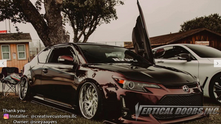 Vertical Doors: Scion tC 2011 - 2016 (tC2)