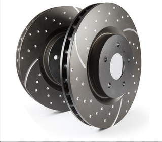 EBC 3GD Dimpled & Slotted Rear Brake Rotors: Scion FR-S 2013-16; Toyota 86 2017-2020; Subaru BRZ 2013-2022