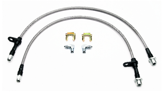 Wilwood Stainless Front Brake Lines (use with Wilwood BBK ONLY): Scion tC 2005 - 2010