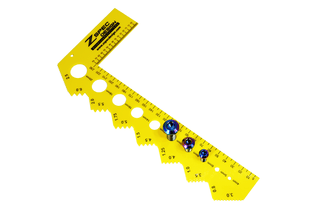 ZSPEC Metric Bolt & Fastener Thread Measuring Gauge L-Shape