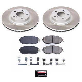 PowerStop Z17 Semi-Coated Rotor Kit (FRONT): BRZ/FR-S/86