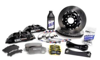 EBC Apollo-6 Calipers 355mm Rotors Front Big Brake Kit - Black: Toyota GR Corolla 2023 - 2026