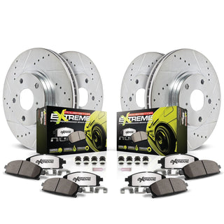 PowerStop Z26 Brake Kit (FRONT AND REAR): Scion tC 2005 - 2010
