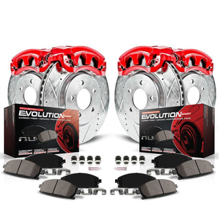 PowerStop Z23 Evolution Sport Brake Kit (FRONT AND REAR): Scion tC 2005 - 2010 w/ Calipers