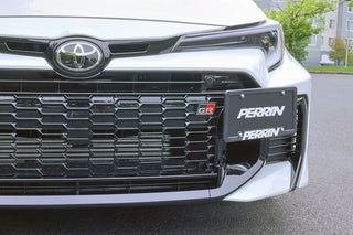 PERRIN License Plate Relocation Kit: Toyota GR Corolla 2023 - 2026