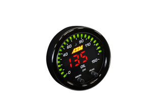 AEM X-Series Oil Pressure Gauge 0-150psi 52mm: Fits Most Models