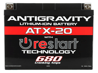 Antigravity Batteries Lithium Ion Car Battery: Fits Most Models w/ Re-Start Technology 680CCA