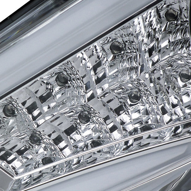 Spec D LED Tail Lights (Chrome): Scion FR-S 2013 - 2016; Subaru BRZ 2013-2015