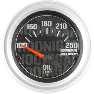 Autometer Hoonigan Oil Temperature Gauge: Fits Most Models