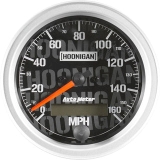 Autometer Hoonigan Speedometer: Fits Most Models