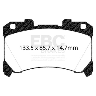 EBC 2023+ Toyota GR Corolla Bluestuff Front Brake Pads
