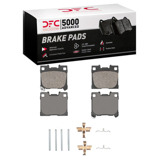 DFC 5000 Advanced Low Metallic Brake Pads and Hardware Kit (REAR): Toyota GR Corolla (23-26)