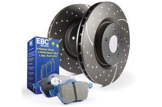 EBC S6 Bluestuff Pads and GD Rotors Kit: BRZ/FR-S/86