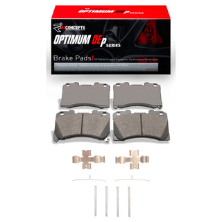 R1 Concepts Optimum OE Pads & Hardware Kit (FRONT): Toyota GR Corolla (23-26)
