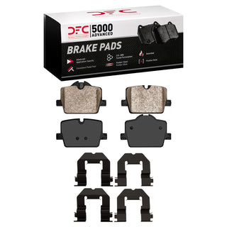 DFC 5000 Advanced Ceramic Brake Pads and Hardware Kit (REAR): Toyota GR Supra (20-26)