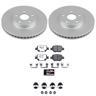 PowerStop Front Z26 Coated Brake Kit: Scion FR-S / Subaru BRZ 2013 - 2016