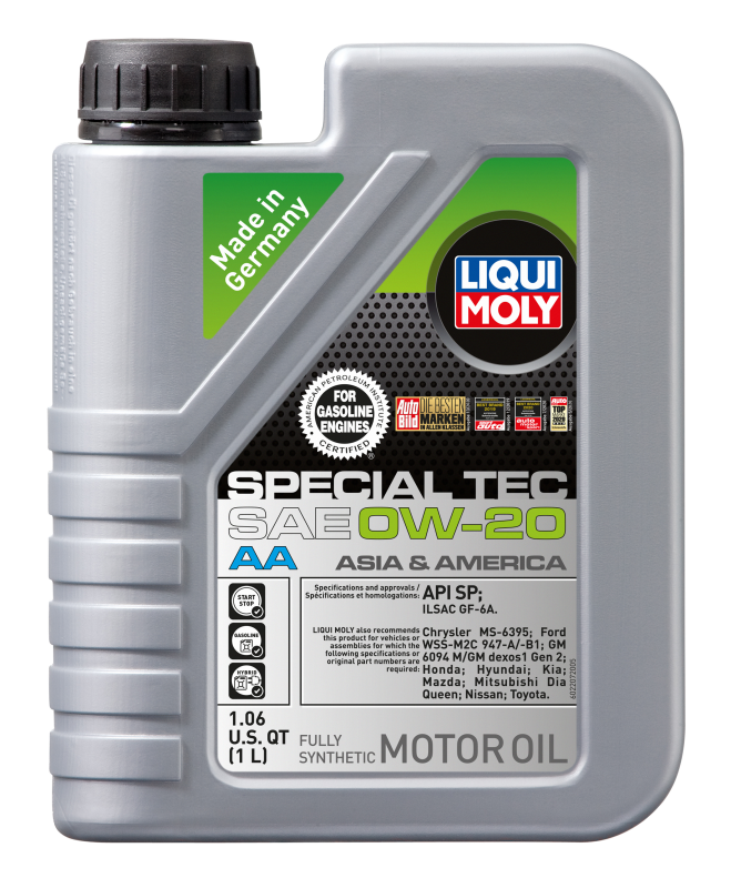 LIQUI MOLY 1L Special Tec AA Motor Oil SAE 0W20