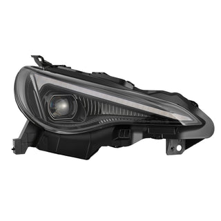 AlphaRex LUXX-Series LED Projector Headlights - Sequential Signal/DRL - Alpha Black: Scion FR-S / Subaru BRZ / Toyota 86 2013 - 2021