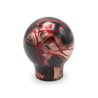 Billetworkz Shift Knob Black Smoke with Red Splash No Engraving 2013-2021 BRZ/FR-S/86