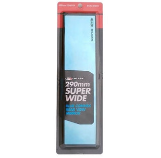BLOX Racing Super Wide Mirror (290mm) w/ Blue Tint: Fits Most Models
