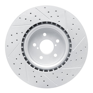 DFC Drilled & Slotted Geoperformance Rotor (FRONT LEFT): BRZ/FR-S/86 (830-13014L)