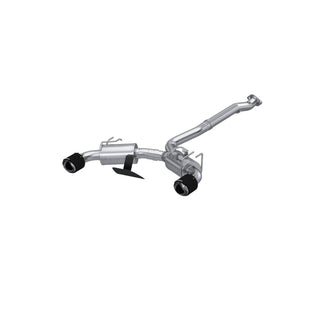 MBRP Cat Back Exhaust System (Dual Split Exit w/ Carbon Fiber Tips): Toyota GR Corolla 1.6L Turbo 2023 - 2024
