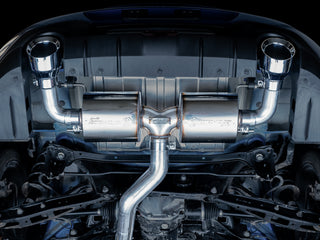AWE Touring Edition Cat-Back Exhaust (Polished Tips): Toyota GR86 & Subaru BRZ 2.4L 2022 - 2024