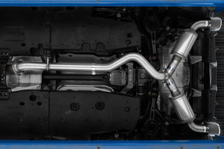 MBRP Cat Back Exhaust System (Dual Split Exit w/ Carbon Fiber Tips): Toyota GR Corolla 1.6L Turbo 2023 - 2024