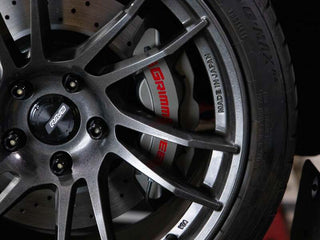 GrimmSpeed 4-Piston Brake Caliper Kit (for 326mm Rotor) - Grey: Scion FR-S / Subaru BRZ / Toyota 86 / GR86 2013 - 2026