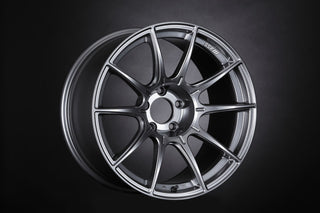 SSR GTX01 18x9.5 5x100 40mm Offset Dark Silver Wheel FRS / BRZ