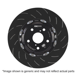 EBC Front 355mm 2-Piece Rotor Replacement (Pair): Toyota GR Corolla 2023 - 2026