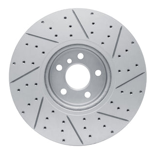 DFC Drilled & Slotted Geoperformance Rotor (RIGHT FRONT): Toyota GR Supra (20-26)