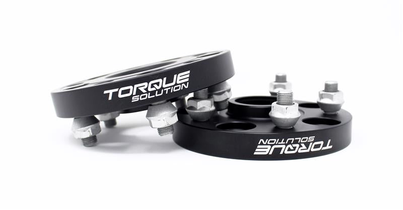 Torque Solution Forged Aluminum Wheel Spacer Subaru 56mm Hub 5x100 - 25mm