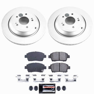 PowerStop Front Z23 Coated Brake Kit: Scion iQ 2012 - 2015