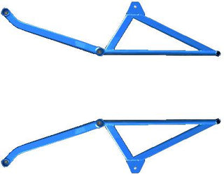 Cusco Power Brace Rear Member GH8 GRB GVB WRX/STi / Subaru BRZ / Toyota 86