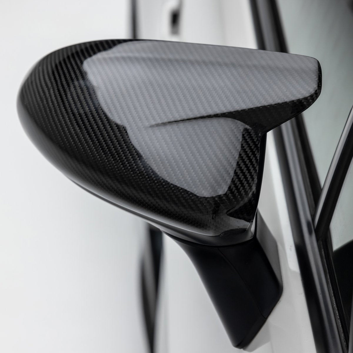 Compressive Tuning Carbon Fiber Mirror Caps: Subaru BRZ 2022 - 2024 & Toyota GR86 2022 - 2024